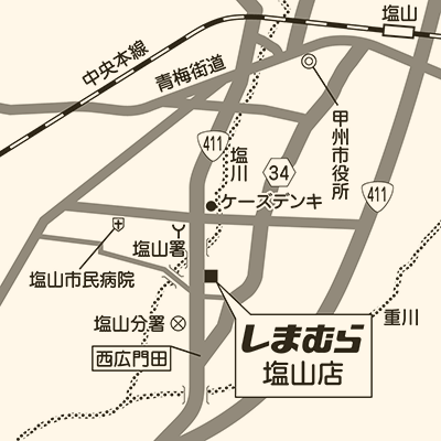 しまむら 塩山店