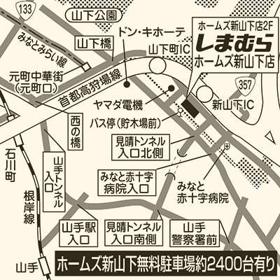 しまむら ホームズ新山下店