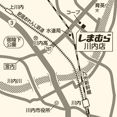 しまむら 川内店